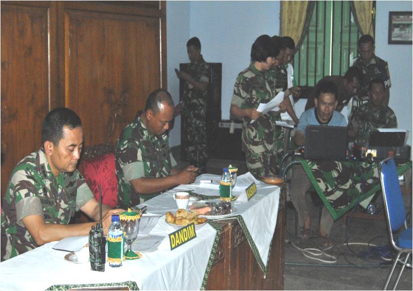 Danrem Turun Langsung